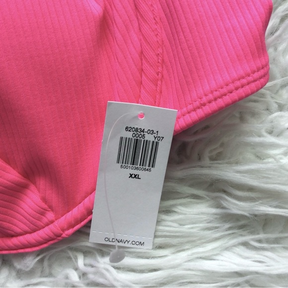 NWT Old Navy Underwire Rib Knit Bikini Top - Picture 13 of 14